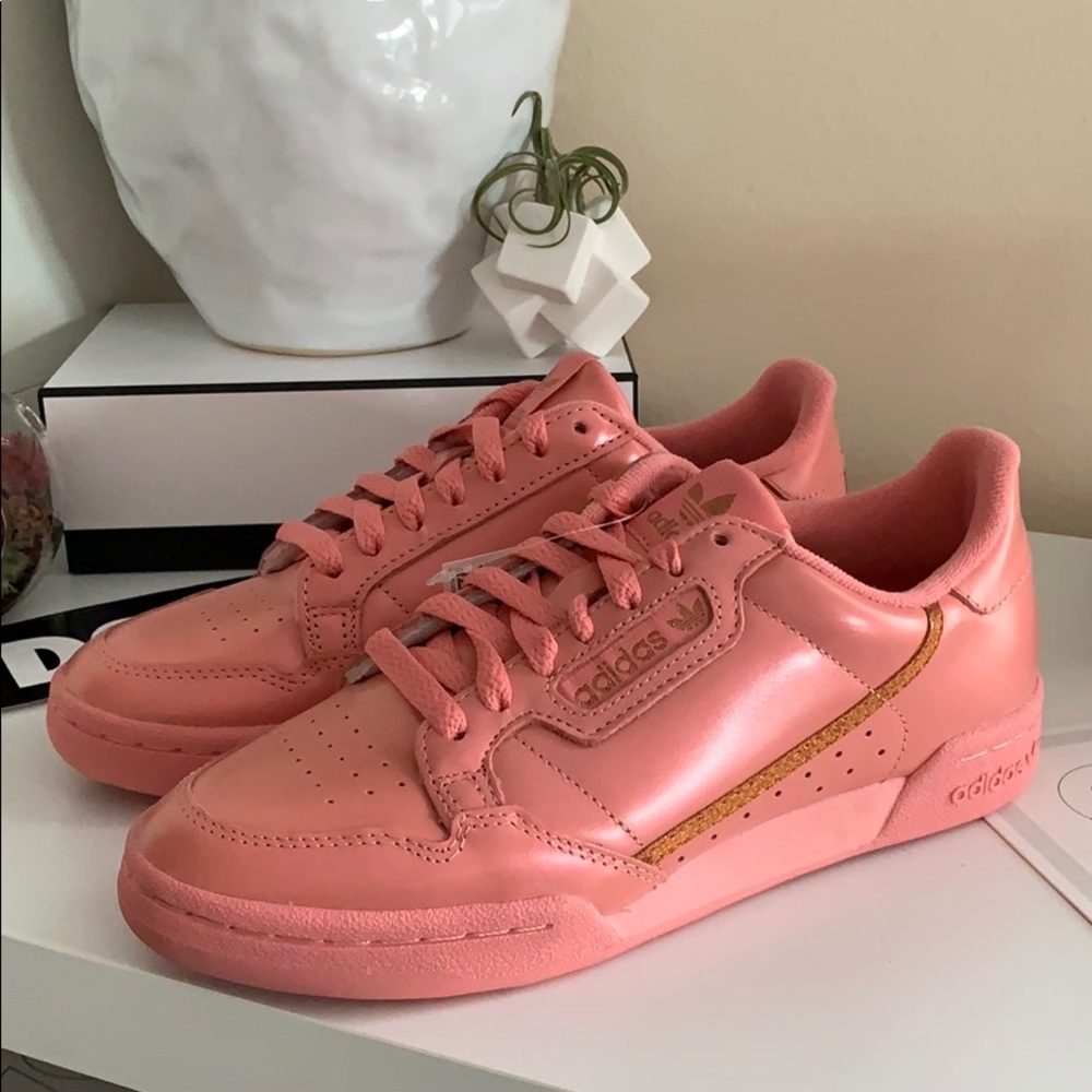NWT Adidas continental 80 pink leather - Picture 4 of 10